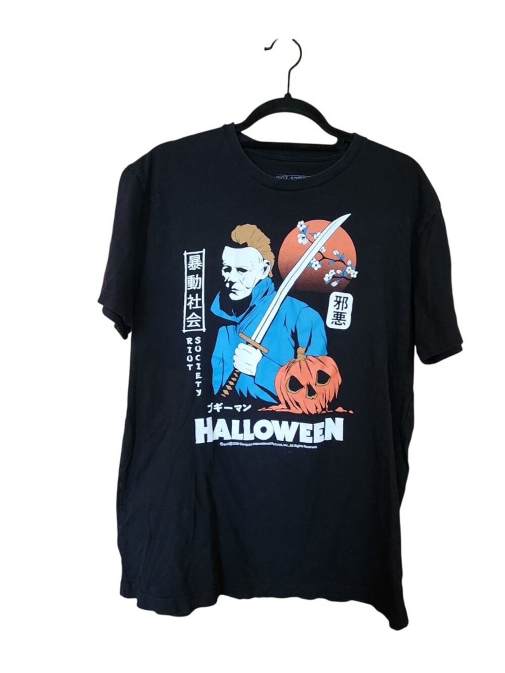 Halloween Michael Myers T-Shirt By Riot Society Size M 2020